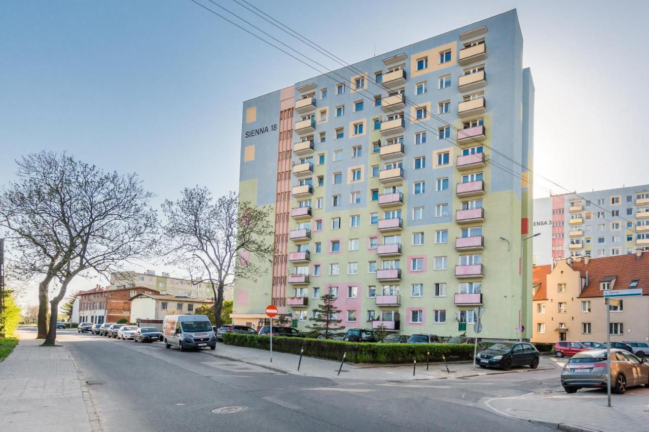 Appartamento Mieszkanie Przy Kasztanie Blisko Plazy I Centrum Danzica Esterno foto